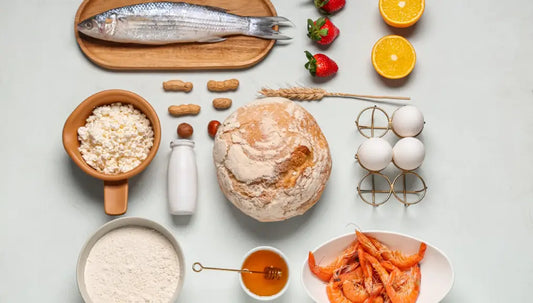 Food Allergen Training online course cover showing Canadian allergen management, cross-contact prevention and food labelling safety training.
