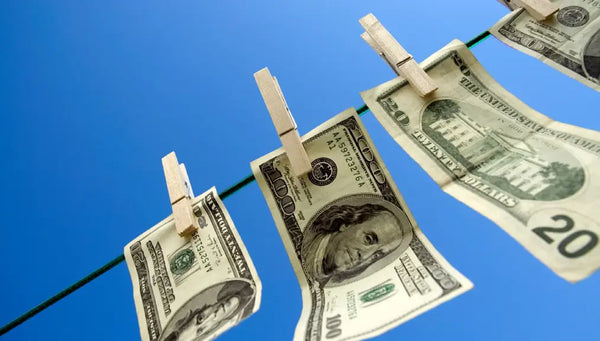 Anti-Money Laundering AML online course cover showing Canadian FINTRAC compliance, KYC checks and suspicious transaction reporting training.